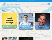 Tablet Screenshot of hellolouisville.com